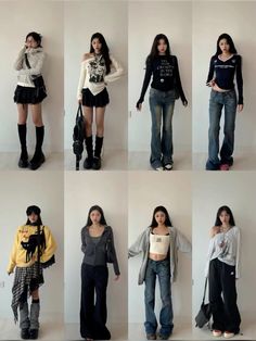 from 7786902157 on XHS! Follow me for more 🌟 Xhs Outfits, Styles For Petite Women, Acubi Outfits, Korean Fashion Outfits, Fashion Female, Y2k Outfits, Fashion Hacks Clothes, Aesthetic Vintage, China Fashion