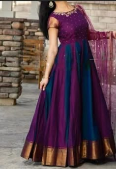 Anarkali Dress Ideas, डिजाइनर कपड़े, Gown With Dupatta, Gown Party Wear