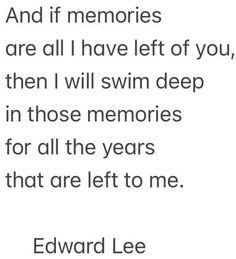 edward lee's poem about memorys and life in the age of 10 years