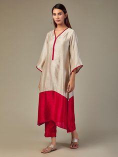 Trendy Kurti, डिजाइनर कपड़े, Kurti Palazzo, Modest Casual Outfits, Moms Fashion, Kurti Patterns