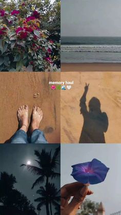 Little moments! Creative Beach Pictures, Memories Aesthetic, Aesthetic Sun, Wow Photo, Beach Instagram Pictures, Instagram Collage, Beach At Night, Instagram Creative Ideas