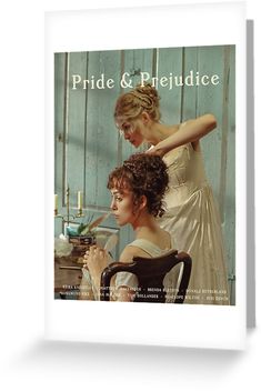 the cover of pride & prejudicce magazine featuring two women in white dresses