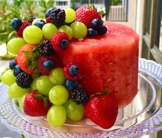 Watermelon Fruit Cake, Perfect Watermelon, Fruit Cakes, Watermelon Fruit, Fresh Fruits, Order Form, Perfect Cake, Fruit Cake