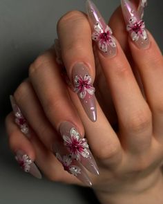 Art Deco Nails, Hippie Nails, French Acrylic Nails, Classy Acrylic Nails, Really Cute Nails, Soft Nails, Bling Acrylic Nails, Elegant Nails