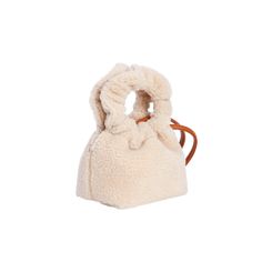 Super mini, super fun! Our best seller with special mini size, color and chain limited edition. Fluffy teddy bag super mini size - A must have Fall/Winter bag! Faux sheepskin fabric with Detachable and Caramel Leather Chain. Size Length: 11cm Height: 15cmWidth: 10cmLeather Chain: 125cm 4.33"L x 5.91"H x 3.94"W 0.413 lbs weight Add on More Chains for Extra Fun Gold Chain: 60cmPearl Chain: 38cm Marble Chain: 60cm Shipping & Return Free US shipping on orders over $100.Free International shipping on Teddy Bag, Winter Bags, Cloud Bag, Beige Bag, Pearl Chain, Leather Chain, Best Seller, Bag Sale, Gold Chain