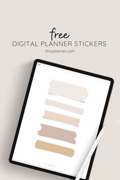 free digital planner stickers goodnotes stick Washi Tape Goodnotes Free, Goodnote Stickers, Washi Tape Digital, Study Planner Free, Ipad Things, Marker Ideas