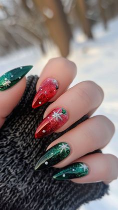 15 Christmas Nails Trendy Styles – Get Ready to Dazzle! 💅 Get ready to shine this holiday season with these Christmas Nails Trendy styles that everyone is raving about! From classic Christmas Nails Acrylic to stunning Christmas Gel Nails, there\'s a look for every occasion. 🎅✨ Looking for festive December Nails or sleek Winter Nails Acrylic? We\'ve got you covered. Embrace the holiday spirit with Xmas Nails and creative Christmas Nail Designs that will take Her Nails to the next level. Try Re... Simple Fall Nails, Fancy Nails Designs