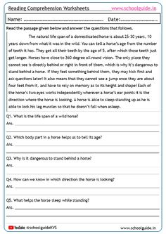 the worksheet for reading and writing in english with answers to describe what they are