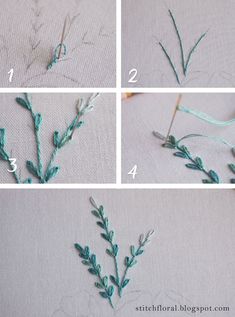 instructions for how to make a twig plant