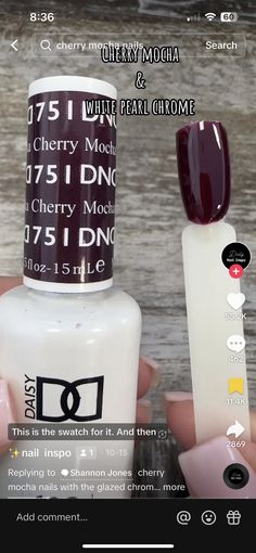 Nail Colors November, December Nail Color Ideas, Best Fall Nail Colors Dnd, Dark Nail Colors Summer, Fall Gel Nails Dnd, Dnd Maroon Gel Polish, Opi Fall Colors Gel, September Nail Colors Dnd, Plum Nails With Design Fall