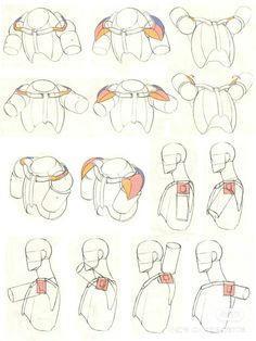 the instructions for how to draw a turtle in different poses and positions, including headgear