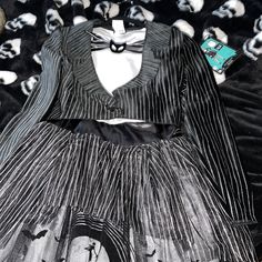 Adorable Dress For Sale. Skellington Costume, Jack Skellington Costume, Mummy Costume, Wizard Costume, Queen Costume, Long Sleeve Turtleneck, So Adorable, Halloween Cosplay, Dress For Sale