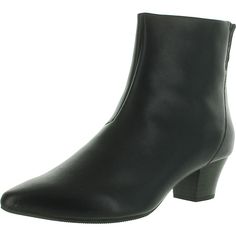 PRICES MAY VARY. A chic ankle boot in super-soft black leather, Teresa Boot combines classic design with expert fit and comfort credentials Responsibly sourced black leather upper Ultimate Comfort 5mm PU foam footbed delivers lasting cushioning Zip closure and stretch offer easy on/off and a secure fit Rubber sole delivers flexibility and stability Clarks Women's, Ankle Bootie, Leather Zipper, Soft Black, Boot Shoes Women, Knee High Boots, Ankle Booties, Fashion Boots, Black Suede