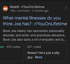 the tweet is being used to describe what mentalness does you think?