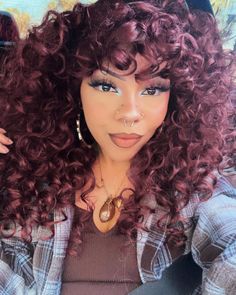 Long Curly Shag, Red Curly Wig, Bangs For Black Women, Curly Shag, Short Curly Afro, Curly Wig With Bangs, Blonde Curly Wig, Curly Afro Wig, Curly Hair Fade