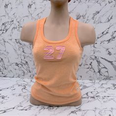 Material: 92% Cotton 8% Spandex/Lycra H20 Outfits, Blue And Orange Outfit, Trish Una, 2000s Tops, Y2k Fits, Orange Tops, 2000s Clothes, Coral Top, Orange Outfit