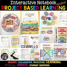 interactive notebook project based learning for students