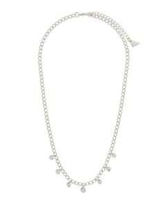 Add a touch of sparkle and a dash of pizzazz to any outfit with this shimmering Sydney Necklace! With a delicate chain and CZ charms, this dainty piece is sure to turn heads - no matter where you go. Materials: 14K gold or rhodium plated brass, cubic zirconia Features: Measures 16" with 2" extender, 0.25"-0.3" charms, 3-4mm CZ stones, 3.5mm chain width, Lead & Nickel free, lobster clasp Sterling Silver Charm Necklace With Delicate Chain For Party, Delicate Dangle Chain Necklace For Party, Delicate Charm Necklace With Adjustable Chain For Party, Delicate Party Charm Necklace With Adjustable Chain, Dainty Dangle Chain Necklace For Party, Dainty Chain Charm Necklace For Party, Dainty Silver Chain Necklace For Party, Fine Jewelry Cubic Zirconia Charm Necklace With Adjustable Chain, Silver Charm Necklaces With Diamond Accents And Cubic Zirconia