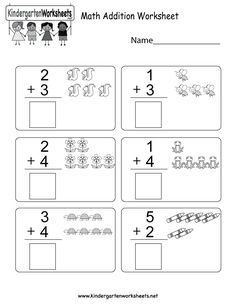 the worksheet for addition worksheets to help kids learn how to use