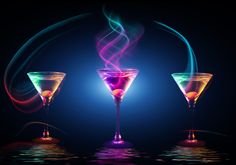 Party Design Poster, Travel Bar, Cocktail Photos, Free Wallpaper Backgrounds, Drinks Alcohol, Cocktail Art, Cocktail Glass, 3d Wallpaper, Martini Glass