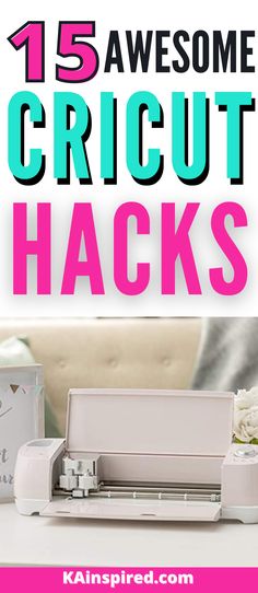 AWESOME CRICUT HACKS Cricut Tricks, Cricut Expression 2, Cricut Air 2, Design Tricks