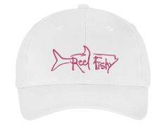 Reel Fishy Tarpon fishing unstructured hats are available in a wide variety of colors and styles! Super comfortable hats for fishing, hunting and everyday wear. Unisex baseball caps for men and ladies. ProCrown with buckram-fused front panels and ProStiching Pre-curved PE visor One Size fits most All hats have Velcro closure except ones listed below. Adjustable Metal Buckle Closure: Orange, White Turquoise Logo, Tarpon Fishing, Fishing Hats, Camo Hat, Fisherman's Hat, Caps For Men, Hats Baseball, Camo Hats, Orange Stone