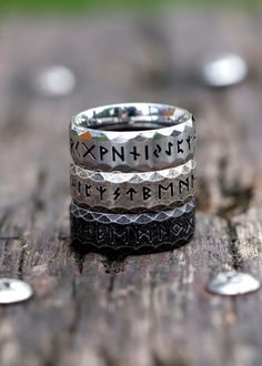 ⚔️ Unleash your inner warrior with our Stainless Steel Viking Rune Ring! ⚡️ Crafted with the strength of stainless steel and the wisdom of ancient runes, this ring is more than just an accessory—it's a symbol of power and resilience. 💪🔮 Let the mystic symbols guide your path as you conquer your daily battles with style and confidence. 💥 Whether you're raiding dungeons or conquering the office, this ring is your trusty companion. 🏰 Embrace the spirit of the Norsemen and let your fingers tell Nordic Rings, Rune Ring, Teen Ring, Rune Viking, Mystic Symbols, Ancient Runes, Sea Turtle Bracelet, Fish Hook Bracelet, Whale Necklace