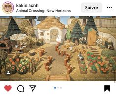 an animal crossing new horizon is shown on the instagram