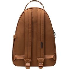 Made for the weekend. The Herschel Nova Mid-Volume backpack is made to fit all your essentials with a laptop sleeve and two side pockets. The signature dual top handles offer two ways to carry. Functional Brown Backpack With Adjustable Straps, Classic Standard Backpack With Functional Pockets, Brown Everyday Backpack With Functional Pockets, Classic Bags For Back To School, Brown Travel Backpack With Adjustable Straps, Classic Nylon Backpack For Outdoor, Brown Nylon Standard Backpack, Classic Outdoor Nylon Backpack, Functional Brown Backpack For Back To School