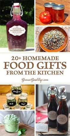 homemade food gifts from the kitchen