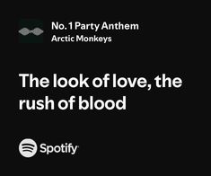 the look of love, the rush of blood - spotify's new album