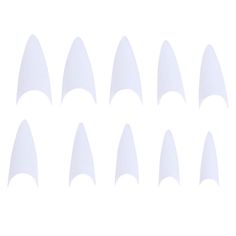 500Pcs Artifical Nail Tips Full Cover Acrylic False Cuspate Shape Nails Tips Chinese Decorations, Football Party Decorations, Wind Up Toys, Shape Nails, Transparent Nails, Nails Tips, 2 Birthday, Nail Salons