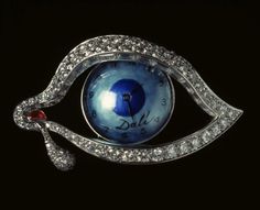 Salvador Dalí, El Ojo del Tiempo, 1949. Salvatore Dali, Royal Jewels, Crown Jewels, An Eye, Evil Eye, Surrealism