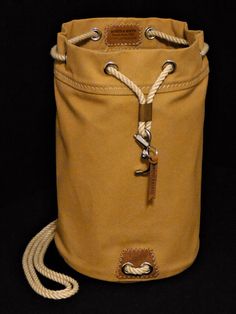 Rum Runner, Sailor Bracelet, Monkey Fist Knot, Ditty Bag, Nautical Outfits, Sea Bags, Small Laptop, Duck Canvas, Kit Bag