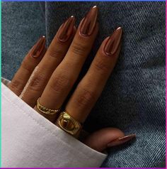 Discover the top 25 fall chrome nails for 2024 with trendy colors and designs. From elegant pearlescent whites to bold metallics, find the perfect manicure to elevate your autumn style. Explore ideas for short, square, almond, and coffin shapes, and embrace the latest nail trends this season. Fall Chrome Nails, Brown Chrome Nails, Brown Chrome, Chrome Nails Designs, Latest Nail Trends, Perfect Manicure, Animal Print Nails