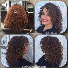 Rezo Cut Curly Hair Long, Curly Cut Before And After, Naturally Curly Hair Cuts With Layers, Curly Hair Transformation, Nappy Hairstyles, Layered Curly Haircuts, Curly Cuts, Curly Haircut, Bombshell Hair