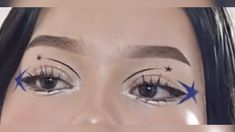 Eyeliner Grafico, Eyeliner Inspo, Slay Makeup, Funky Makeup, Kawaii Makeup, Graphic Eyeliner