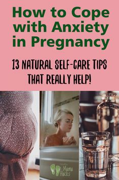 A doula shares 13 natural self-care tips for coping with anxiety in pregnancy. If you are looking for natural ways to ease anxiety and improve sleep, these tips may really help! #pregnancyanxiety, #pregnancyselfcare, #anxietyinpregnancy, #selfcareformoms Birth Tips, Prepare For Labor, Postpartum Doula, Preparing For Baby