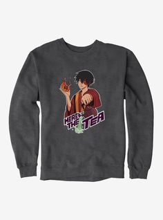 50% pre-shrunk cotton  50% polyester heavyweight fleeceWash cold; dry lowImportedListed in men's  unisex sizes Tea Shop Zuko, Atla Airbender Clothes, Atla Fire Nation Clothes, Atla Merch, Avatar The Last Airbender Sweatshirt, Tee Bag, Tie Dye Women, Tea Shirt, Kids Sale