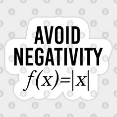 a sticker that says avoid negative expressions with the words avoid negative expressions in black and white