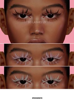 Sims 4 Natural Lashes, Sims 4 Mink Lashes Cc, Sims Edges, Sims 4 Lash Tech Mod, Sims Lashes Cc, Sims4 Cc Eyelashes, Sims 4 Cc Makeup Eyelashes, Ts4 Eyelashes, Eyelashes Sims 4 Cc