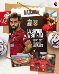 Liverpool Matchday Graphic Next Match Poster, Matchday Poster Graphic Design, Football Design Graphics, Matchday Design Football, Premier League Poster, Matchday Graphics, Matchday Graphic, Football Graphic Design, Liverpool Design