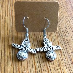 Light Weight. Silver Volleyball Earrings, Disney Princess Earrings, Love Volleyball, Sterling Silver Heart Earrings, Large Pearl Earrings, Princess Earrings, Multicolor Earrings, Bamboo Earrings, Silver Heart Earrings