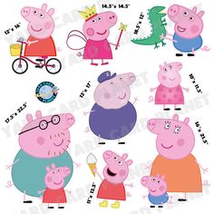 Peppa Pig is a lovable, but slightly bossy little pig. She is four years old and lives with Mummy Pig, Daddy Pig and her little brother George. Peppa likes looking after her little brother George and going on adventures with him. Celebrate your next event with our adorable Peppa Pig Inspired Half Sheet Yard Card Flair Set. This set makes a great addition to any lawn sign display and can easily be customized by adding a greeting, a name and other fun flair pieces as part of the yard card setup. Y George Peppa, Mummy Pig, Yard Cards, Lawn Sign, Sign Display, Little Brother, Little Pigs, Peppa Pig, Lawn