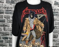 Metallica 1992 Vintage T Shirt Unforgiven   Pushead Artwork   Rock Band Concert Music 90S Heavy Metal Grunge TeeMetallica 1992 Vintage T Shirt Unforgiven   Pushead Artwork   Rock Band Concert Music 90S Heavy Metal Grunge Tee   This model reduces inventory waste and allows customers to create personalized designs. These t-shirts are made from high-quality materials and come in a range of sizes and colors, making them versatile for any occasion.