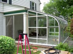 Diy Sunroom Addition, Sunroom Diy, Sunroom Doors, Diy Sunroom, Sunroom Kits, Glass Sunroom, Patio Kits, Diy Awning, Porch Kits