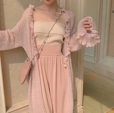 K Fashion, Ulzzang Fashion, Pink Outfits, 가을 패션, Pink Outfit, Korean Outfits, Looks Vintage