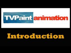 two logos for tv paint animation and an instruction