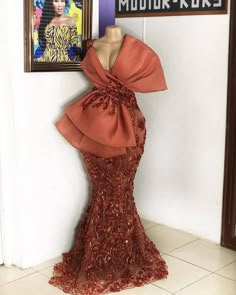 Prom Dresses V Neck, Dresses V Neck, Lace Dress Styles, African Fashion Traditional, African Fashion Ankara