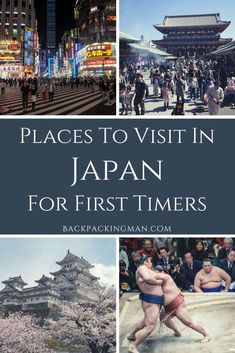 the places to visit in japan for first timers